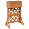 vidaXL Vertikaalne aiatrell Oranž 48 x 30 x 70,5 cm Tugev kuusepuit