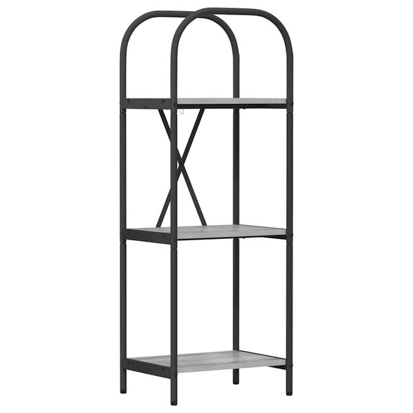 vidaXL Raamatukapp Hall Sonoma 40 x 30 x 109 cm Tehispuit