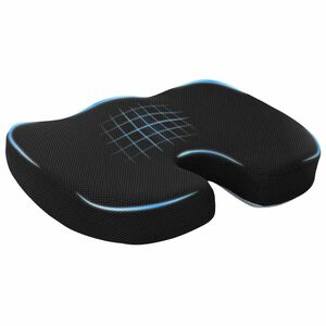 vidaXL Padi padjaga Must 46 x 38 x 8 cm V&otilde;rk