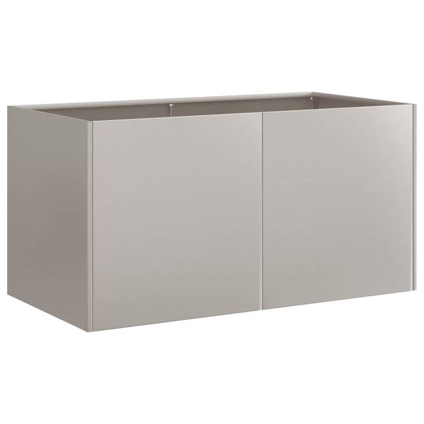 vidaXL taimekast, rooste, 80x40x40 cm, ilmastikukindel teras