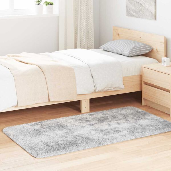 vidaXL k&otilde;rge narmaga Shaggy vaip, NAVARRA, h&otilde;behall, 80x150 cm