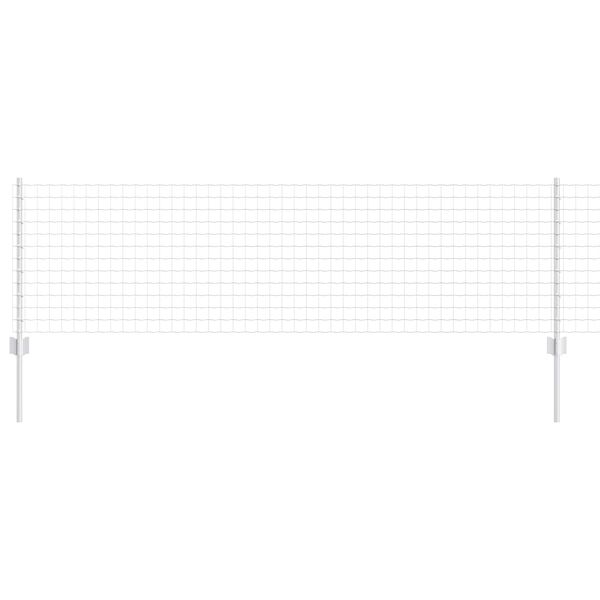 vidaXL Aed koos postiga H&otilde;bedane 0,6 x 10 m Teras