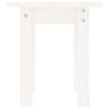 vidaXL kohvilaud, valge, Ø 35x35 cm, männipuit
