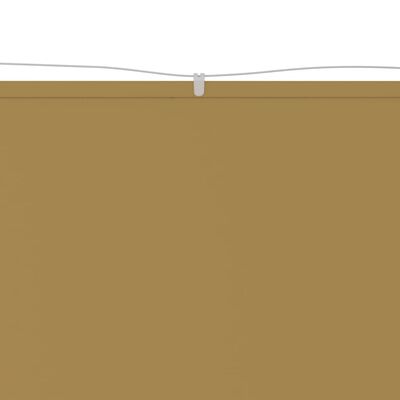 vidaXL vertikaalne varikatus, valge, 100 x 420 cm, Oxfordi kangas