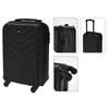 ProWorldi kohver teemantdisainiga 28 l must