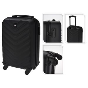 ProWorldi kohver teemantdisainiga 28 l must