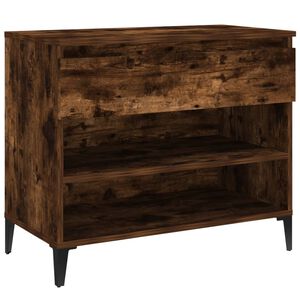 vidaXL kingakapp, suitsutatud tamm, 70 x 36 x 60 cm, tehispuit