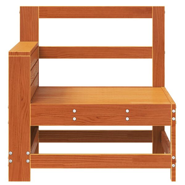 vidaXL k&auml;etoega aiadiivan, vahapruun, 69 x 62 x 70,5 cm, m&auml;nnipuit