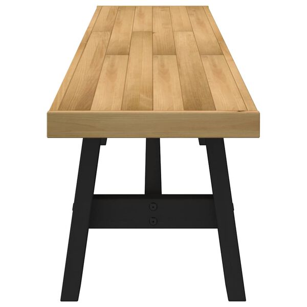 vidaXL s&ouml;&ouml;gipink NOAIN A-kujulised jalad 180x40x45 cm t&auml;ispuidust m&auml;nd