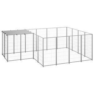 vidaXL koeraaedik, h&otilde;bedane, 6,05 m&sup2;, teras