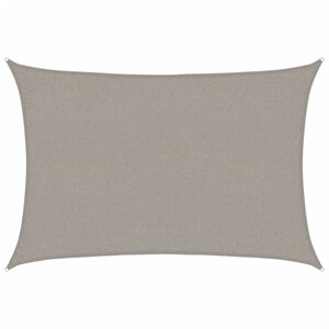 vidaXL p&auml;ikesepuri 160 g/m&sup2; ristk&uuml;lik, helehall, 2x3 m, HDPE