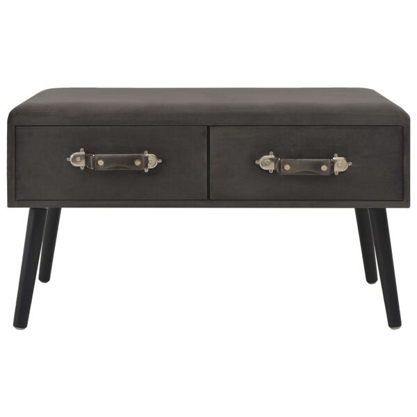 vidaXL sahtlitega pink 80 cm, hall, samet