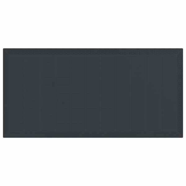 vidaXL Aia s&ouml;&ouml;gilaudade komplekt 9 pcs Antratsiit Pol&uuml;prop&uuml;leen