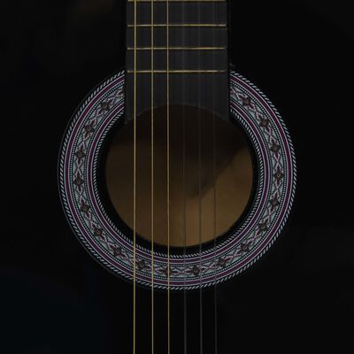 vidaXL 8-osaline klassikalise kitarri komplekt algajatele 3/4 36"