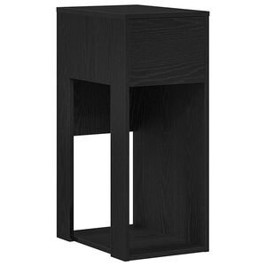 vidaXL arvutitorni alus sahtliga, must, 30x44x74 cm