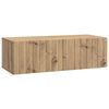 vidaXL Rippuv TV kapp Artisan tamm 98 x 41 x 30 cm Tehispuit