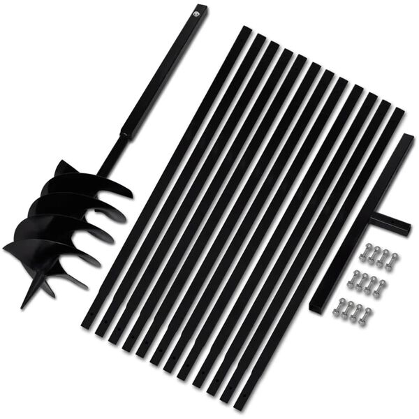 K&auml;epidemega maapuur 200 mm koos pikendustoruga 13 m teras