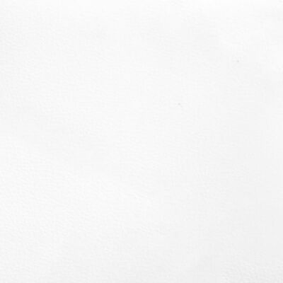 vidaXL voodipeats servadega, valge, 83x16x78/88 cm, kunstnahk
