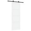 vidaXL Libisev uks ORKDAL Valge 83 x 232 cm Toekas m&auml;nnipuit