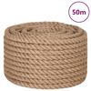 vidaXL k&ouml;is 100% džuut 20 mm 50 m