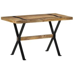 vidaXL s&ouml;&ouml;gilaud, 120 x 60 x 76 cm, t&ouml;&ouml;tlemata mangopuit