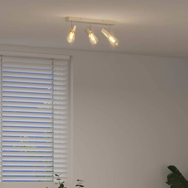 vidaXL Lae kohtvalgusti Nikkel 38 x 6,5 x 11,5 cm Metall