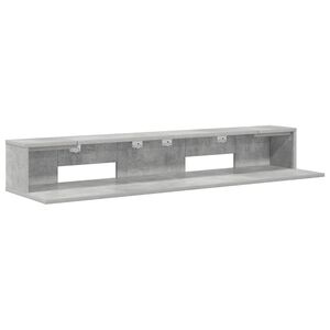 vidaXL Stuudio laud Betoonhall 152 x 36 x 19,5 cm Tehispuit