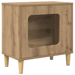 vidaXL Kassi Maja Artisan tamm 51 x 30 x 52 cm Tehispuit