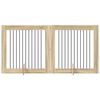 vidaXL Koerav&auml;rav koos aluspuudega 2 pcs Sonoma tamm 100 x 100 cm