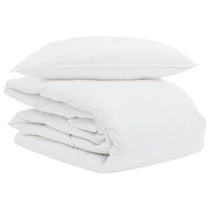 vidaXL Suvised teki padjaga 2 pcs Valge Down Feather