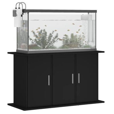 vidaXL akvaariumi alus, must, 101 x 41 x 58 cm, tehispuit