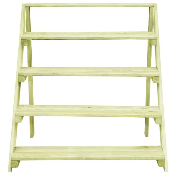 vidaXL taimealus 80 x 80 x 80 cm, immutatud m&auml;nnipuit