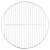 vidaXL &uuml;mmargune grillrest, &Oslash;40 cm, 304 roostevaba teras