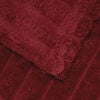 vidaXL Pleedi pleed Bordeaux punane 240 x 220 cm Fliis