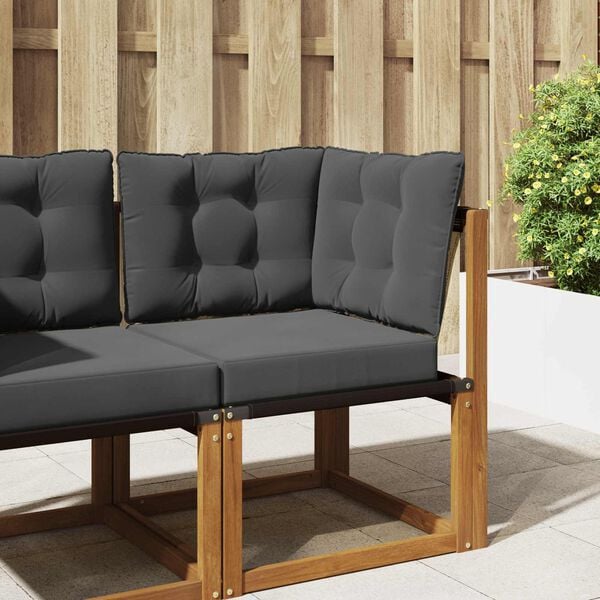 vidaXL V&auml;lim&ouml;&ouml;blitugi patja 3 pcs Antratsiit Pol&uuml;ester