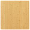 vidaXL lauaplaat, 90x90x2,5 cm, bambus