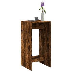 vidaXL baarilaud, suitsutatud tamm, 51 x 50 x 103,5 cm, tehispuit