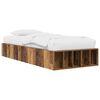 vidaXL Voodiraam ladustamisega Vana puit 80 x 200 cm Tehispuit