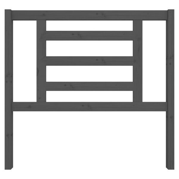 vidaXL voodipeats, hall, 106 x 4 x 100 cm, m&auml;nnipuit