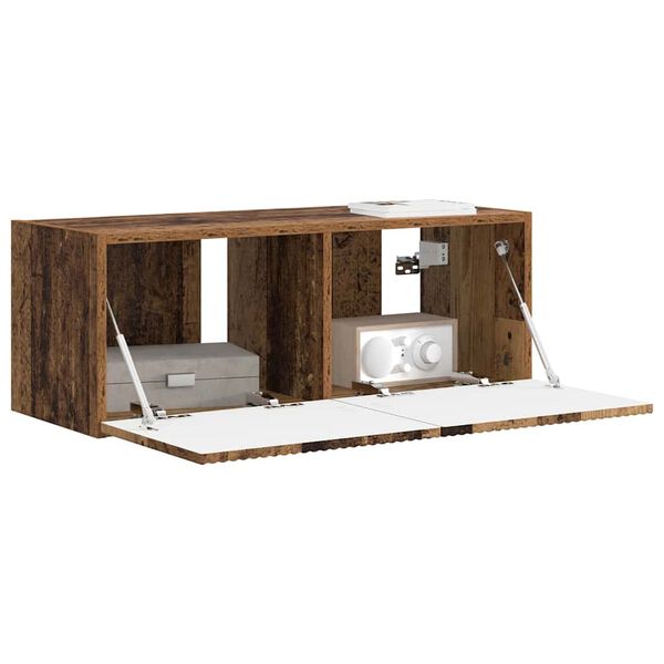 vidaXL TV Seina Kapp Vana puit 60 x 31 x 29.5 cm Tehispuit