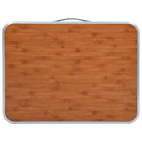 vidaXL kokkupandav matkalaud, alumiinium 60 x 45 cm