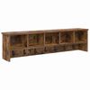 vidaXL Seinale kinnitatav riidepuu Suitsetatud tamm 100 x 16 x 26 cm