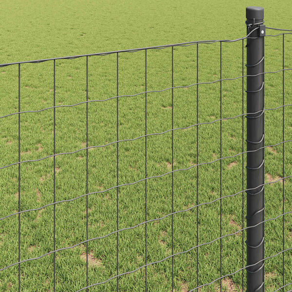 vidaXL Euroopa aed Hall 1.2 x 25 m PVC-kaetud raud