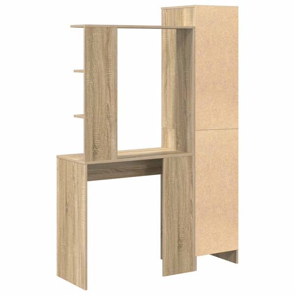 vidaXL Laud 2 pcs Sonoma tamm