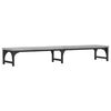 vidaXL monitorialus, hall Sonoma tamm, 105x23x15,5 cm, tehispuit