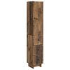 vidaXL Kapi Komplekt 2 pcs Vana puit 33 x 34,5 x 90 cm Tehispuit