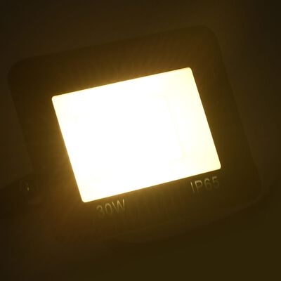 vidaXL LED-prožektor 30 W, soe valge