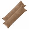 vidaXL Diivanipadi 2 tk HOUTEN Pruun 40 x 145 cm &Scaron;en&uuml;&uuml;lfabric