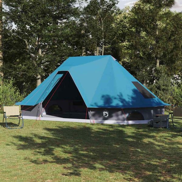 vidaXL Pere Tipi Telk katusega õhuavaga Sinine 680 x 430 x 270 cm
