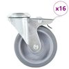 vidaXL poldiaukudega p&ouml;&ouml;rlevad rattad, 16 tk, 100 mm